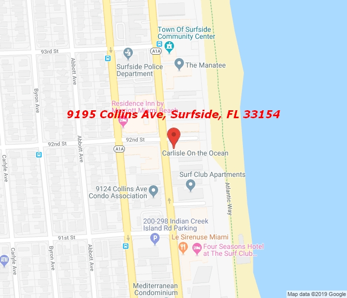 9195 Collins  #306, Surfside, Florida, 33154